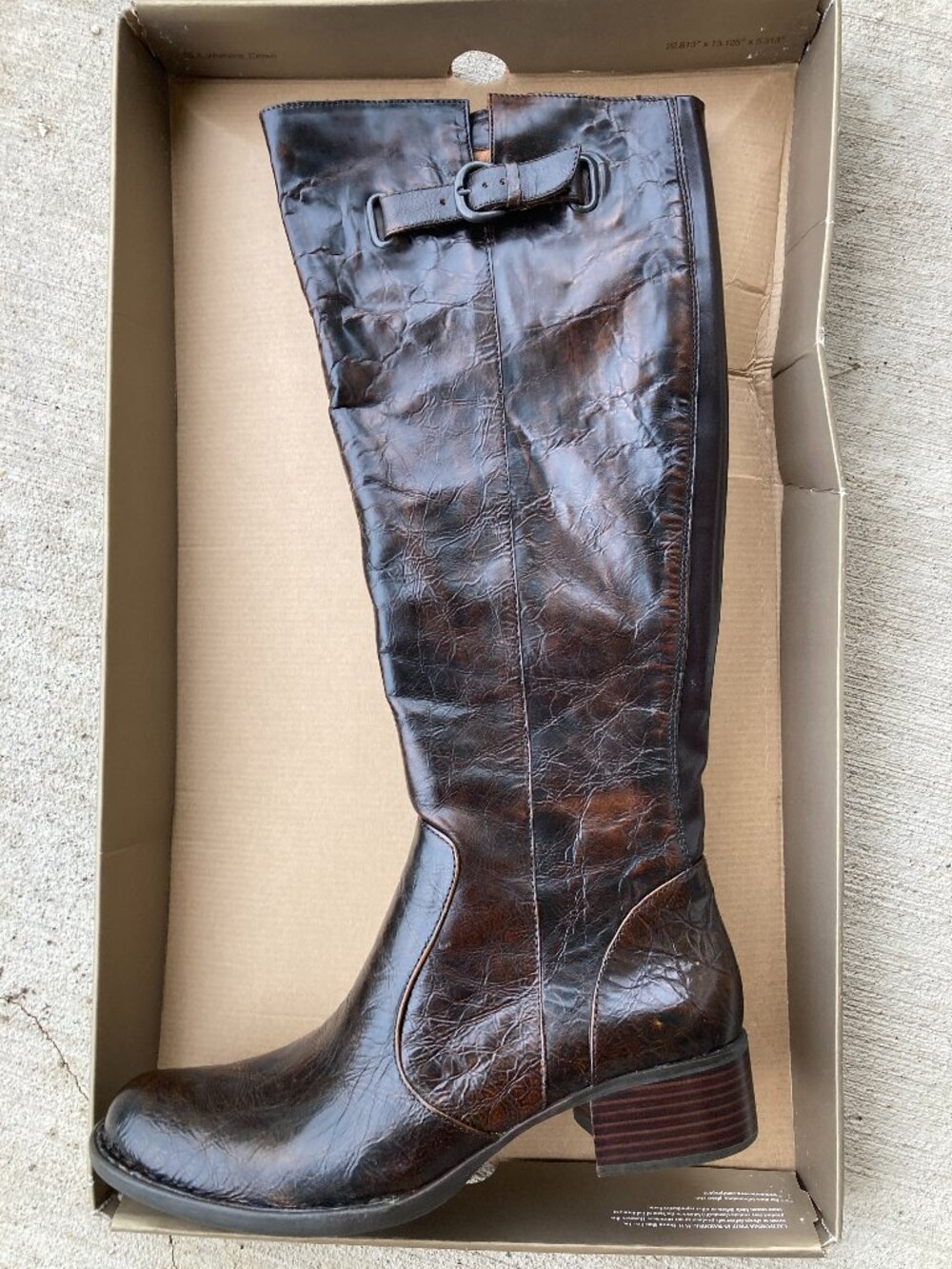 New Born Signature Crown Roxie Equestrian Riding Tall Boot, 11